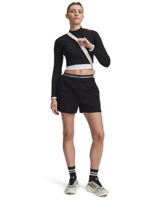 UA Icon Fleece Women's Shorts - Image 4
