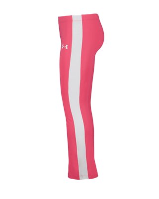 UA Glitter Logo & Side-Stripe Toddler Girls' Short Sleeve & Yoga Pants Set - Image 5