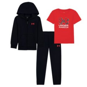 UA 3-Piece Infant Boys' Full-Zip Hoodie Set